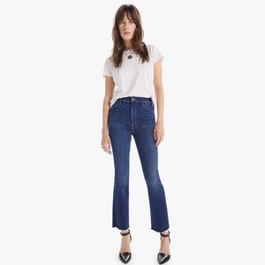 MOTHER The Hustler Ankle Fray Size 28 - worn twice